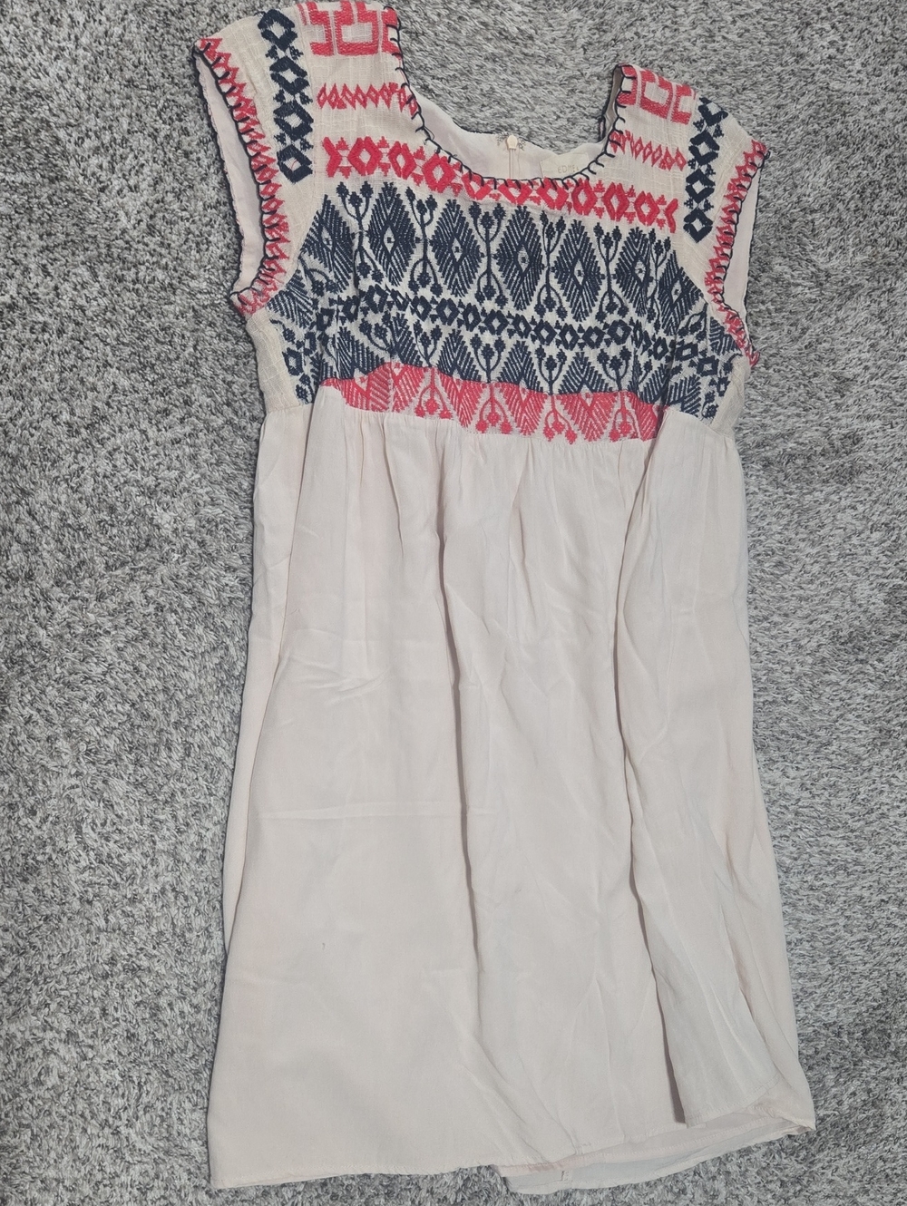 Anthropologie M Embroidered Dress